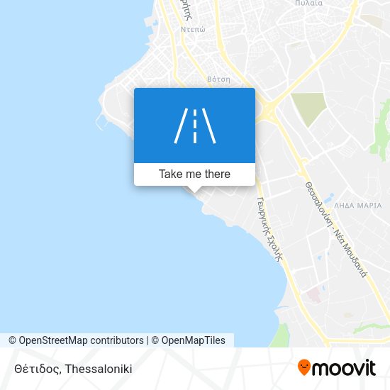 Θέτιδος map