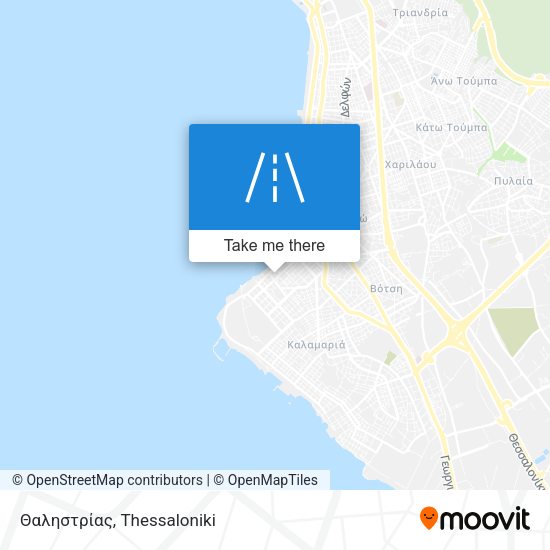 Θαληστρίας map