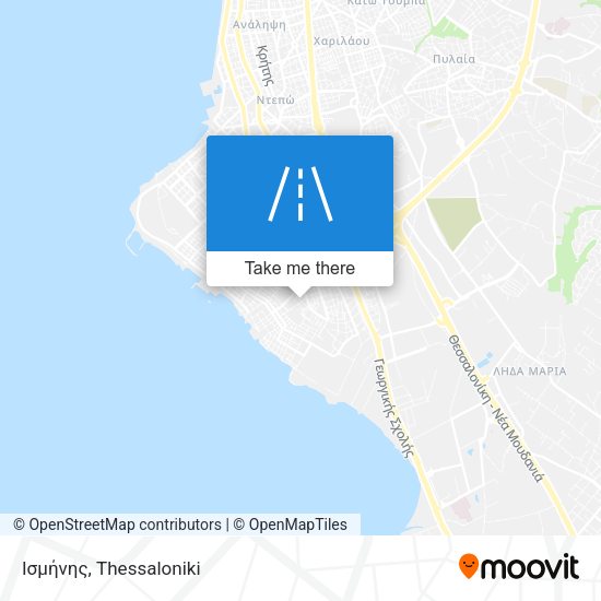 Ισμήνης map