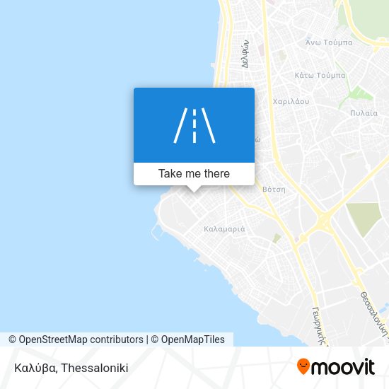 Καλύβα map