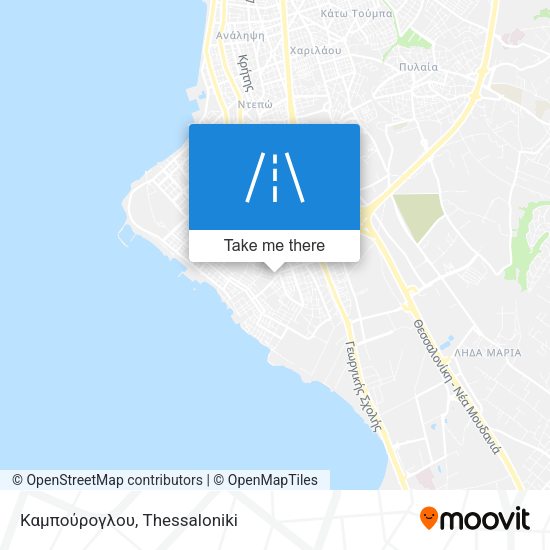 Καμπούρογλου map