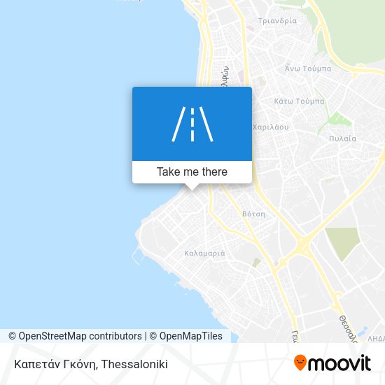 Καπετάν Γκόνη map