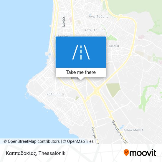 Καππαδοκίας map