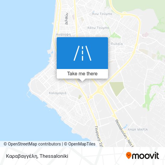 Καραβαγγέλη map