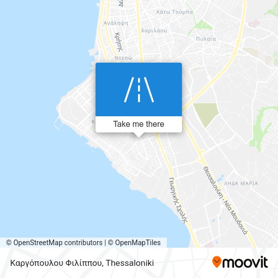 Καργόπουλου Φιλίππου map