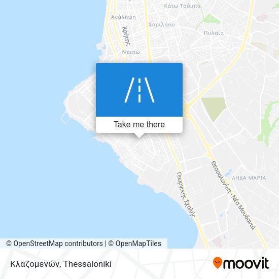 Κλαζομενών map