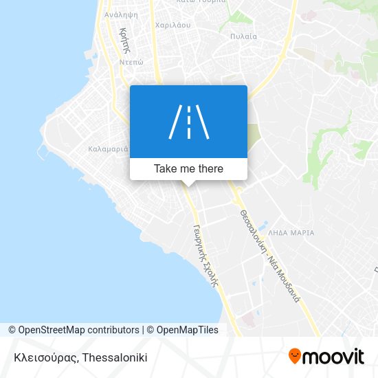 Κλεισούρας map