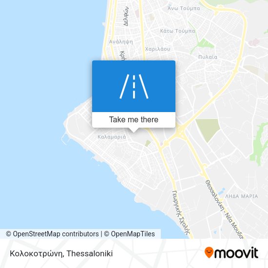 Κολοκοτρώνη map