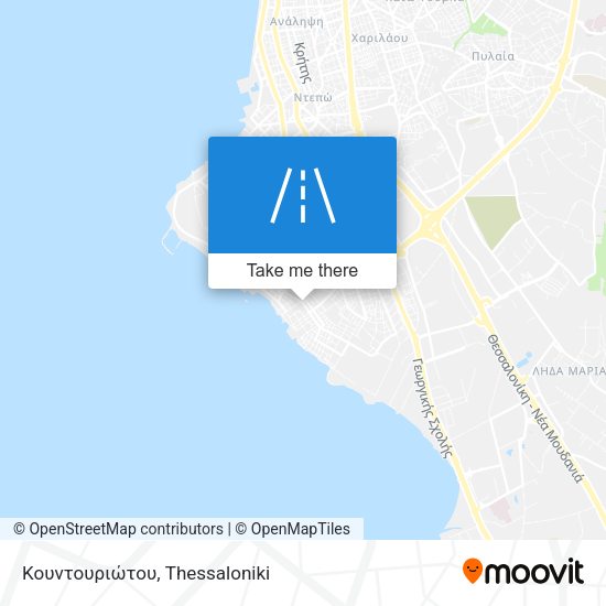 Κουντουριώτου map