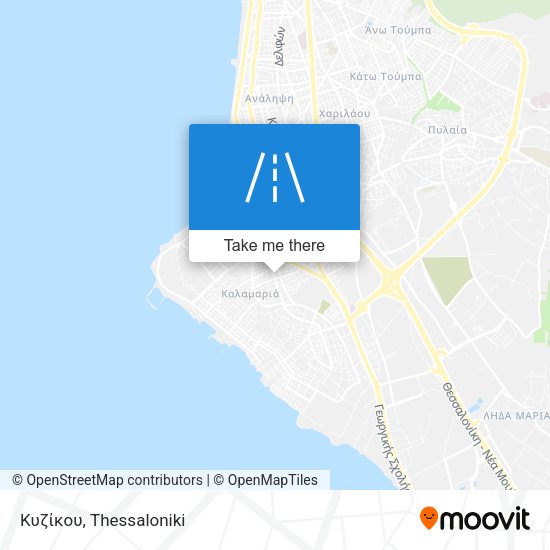 Κυζίκου map