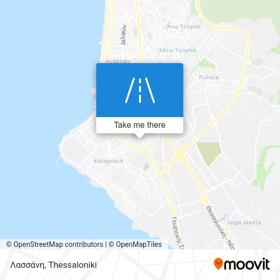 Λασσάνη map