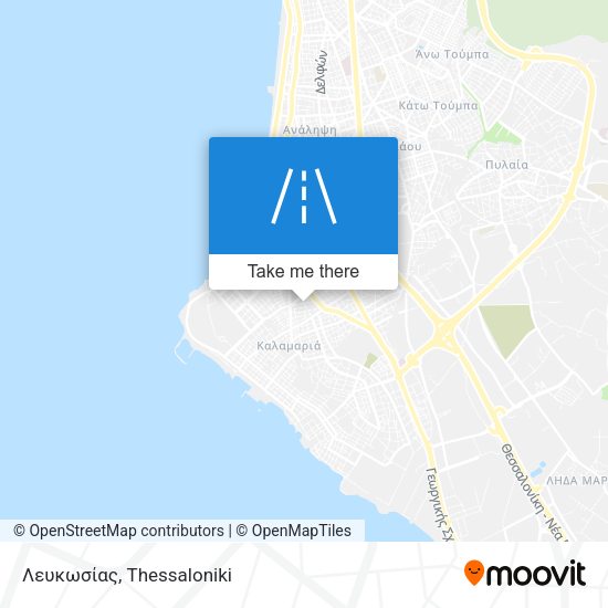 Λευκωσίας map