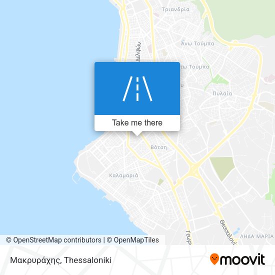 Μακρυράχης map