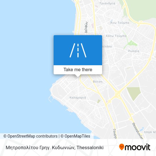 Μητροπολίτου Γρηγ. Κυδωνιών map