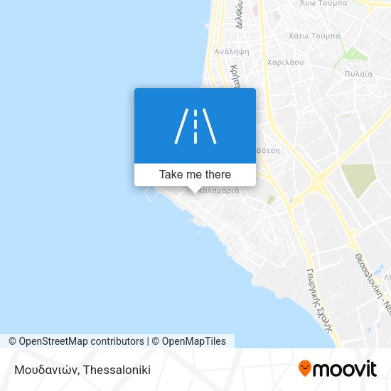 Μουδανιών map