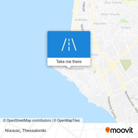 Νίκαιας map