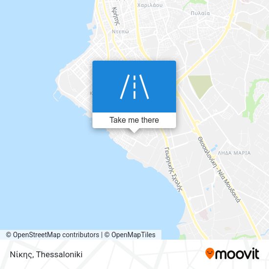 Νίκης map