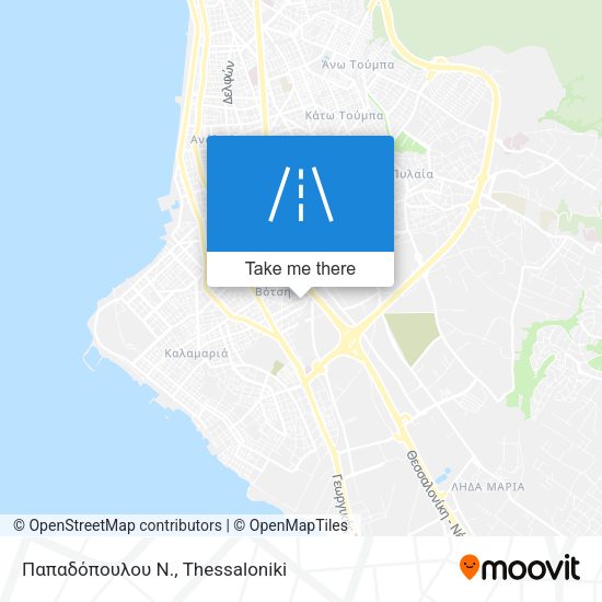 Παπαδόπουλου Ν. map