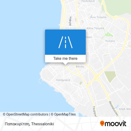Παπακυρίτση map