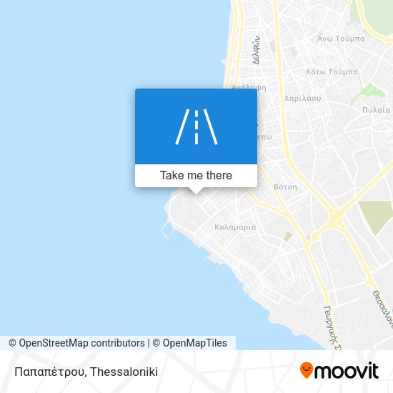 Παπαπέτρου map