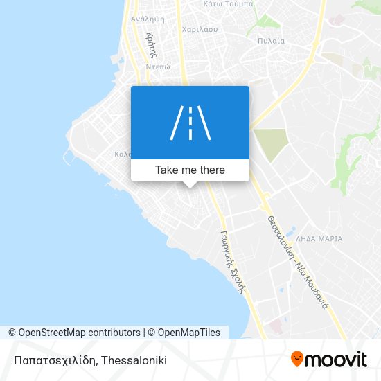 Παπατσεχιλίδη map