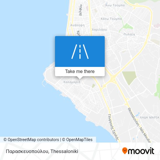 Παρασκευοπούλου map