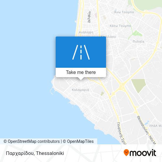 Παρχαρίδου map