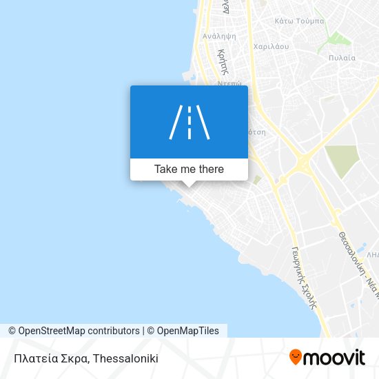 Πλατεία Σκρα map
