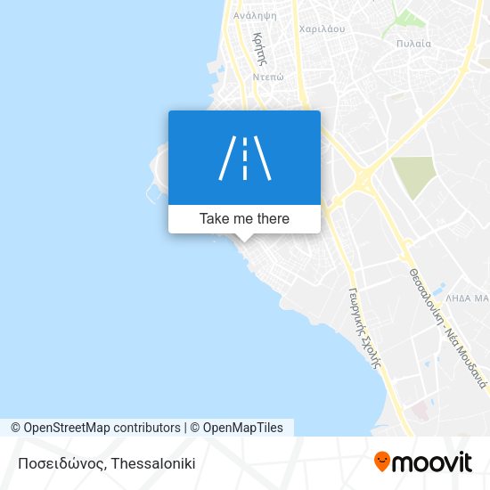 Ποσειδώνος map