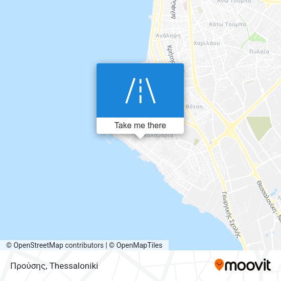 Προύσης map