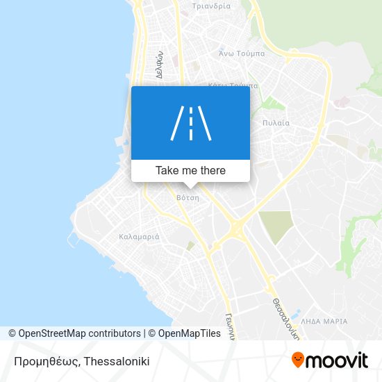Προμηθέως map