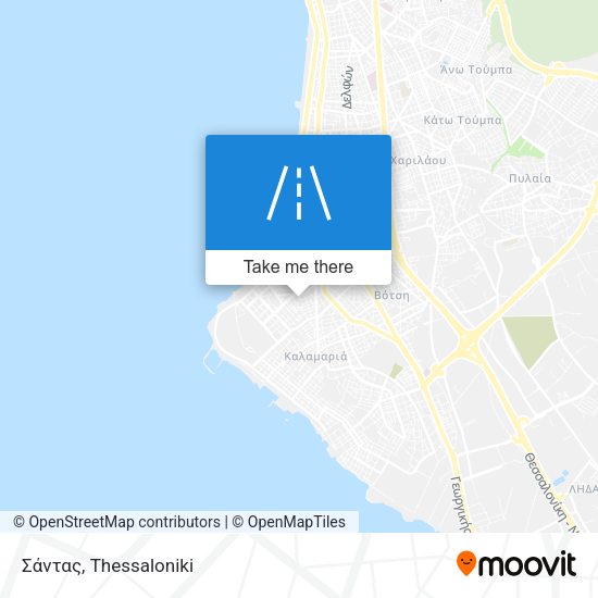 Σάντας map