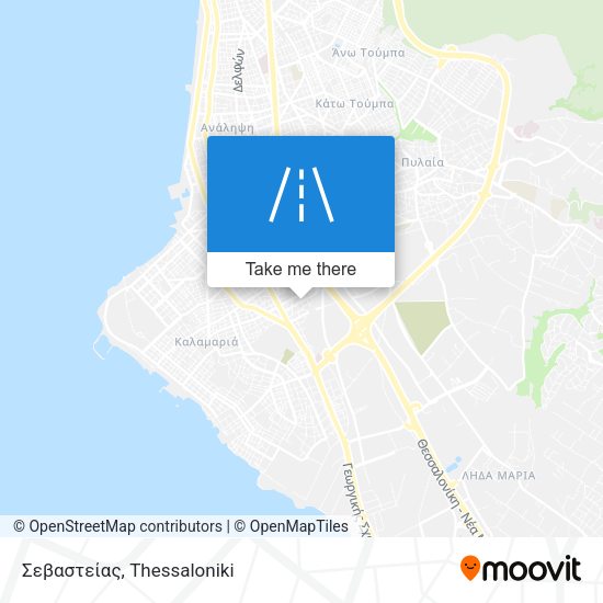 Σεβαστείας map