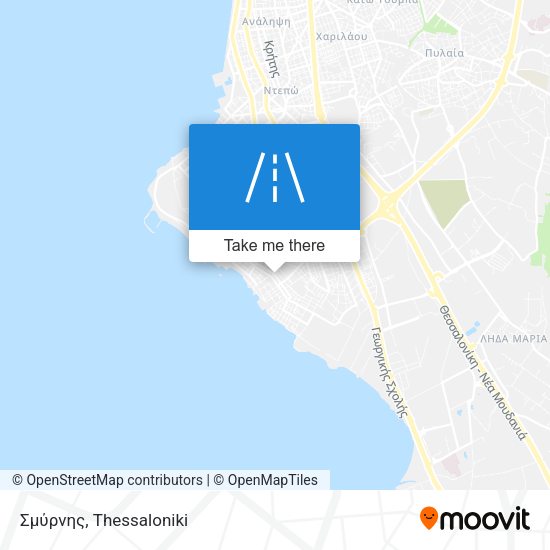 Σμύρνης map
