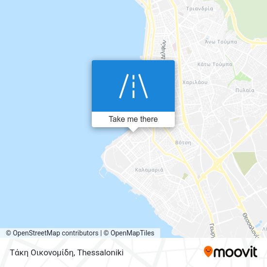 Τάκη Οικονομίδη map