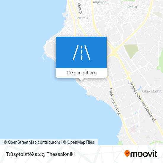 Τιβεριουπόλεως map