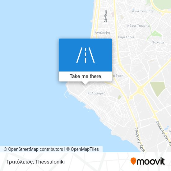 Τριπόλεως map