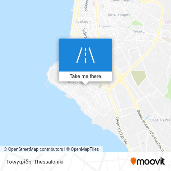 Τσιγγιρίδη map