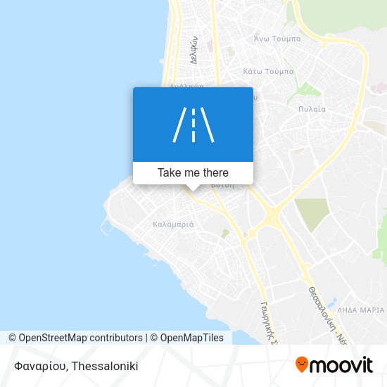 Φαναρίου map