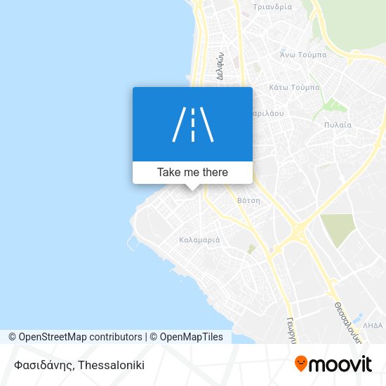 Φασιδάνης map