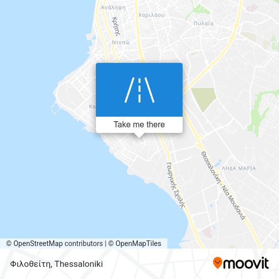 Φιλοθείτη map
