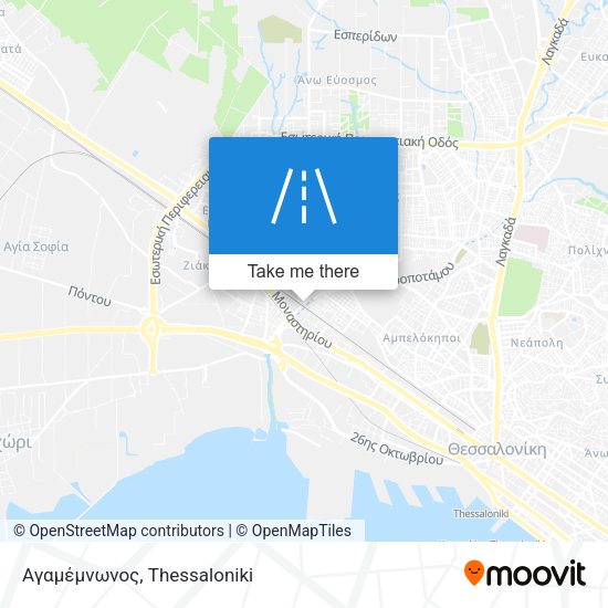 Αγαμέμνωνος map