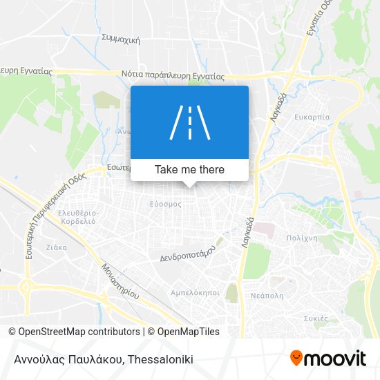 Αννούλας Παυλάκου map