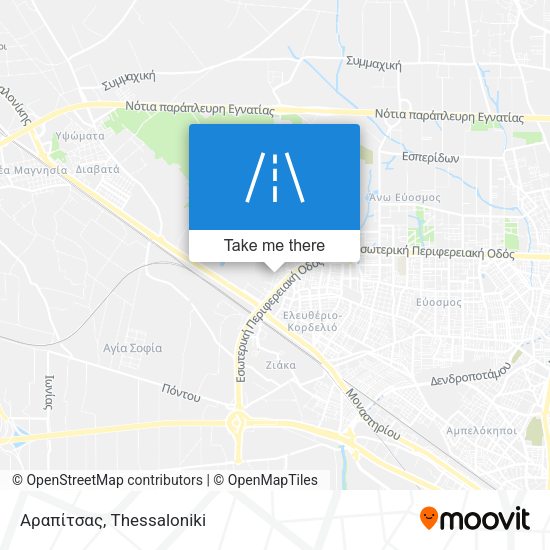 Αραπίτσας map