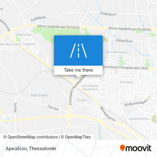 Αρκαδίου map