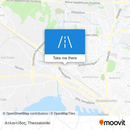 Ατλαντίδος map