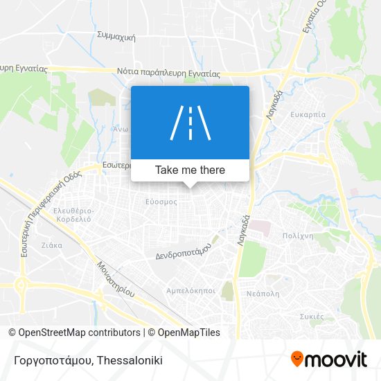 Γοργοποτάμου map
