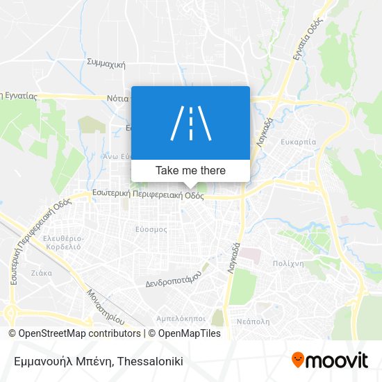 Εμμανουήλ Μπένη map