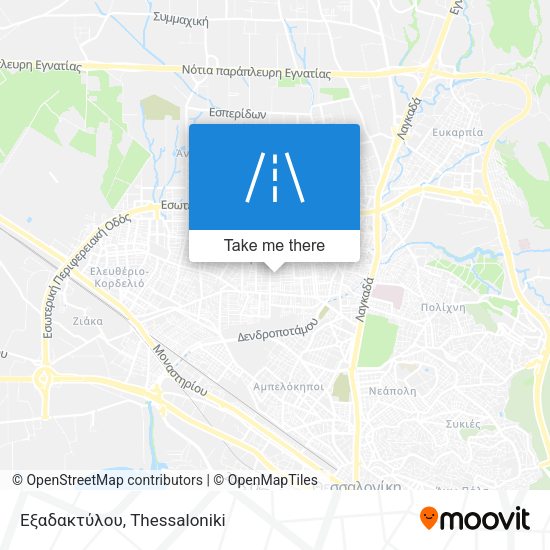 Εξαδακτύλου map