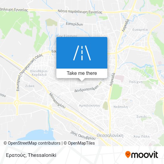 Ερατούς map